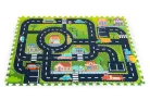 Habszivacs puzzle szőnyeg városi utcák