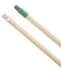 Fass Natural Green wooden mop handle with threaded end 130 cm