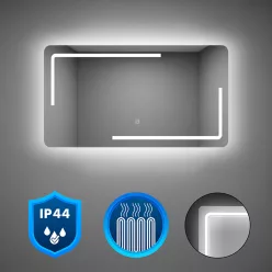 Ada 100 Spiegel mit LED-Beleuchtung