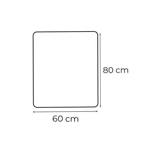 Ada 60 Spiegel mit LED-Beleuchtung