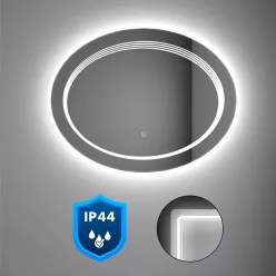 Ria 80 Spiegel mit LED‑Beleuchtung