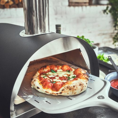 BURNHARD NERO pellet/fa tüzelésű pizzakemence 2.0