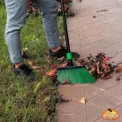 Aricasa kerti seprű, szögben vágott