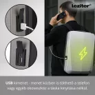 Axen merevített Usb-s laptop hátizsák