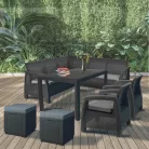 Corfu Relax duo cube kerti bútor garnitúra