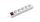 Commel power strip, extension cord with 5 sockets, switch, touch protection, white, 5m, 16A, 3500W
