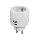Commel hálózati elosztó adapter,telefontöltő  USB A+C, dugalj