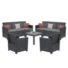 Claire VI 8 személyes kerti bútor garnitúra orlando asztallal