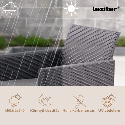 Claire VI 8 személyes kerti bútor garnitúra orlando asztallal