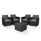 Claire II 4 személyes kerti bútor garnitúra