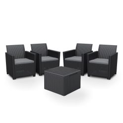 Claire II 4 személyes kerti bútor garnitúra