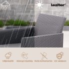 Claire II 4 személyes kerti bútor garnitúra