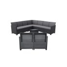 Claire V 9 személyes kerti bútor garnitúra vigo tárolós asztallal