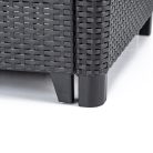 Claire V 9 személyes kerti bútor garnitúra vigo tárolós asztallal