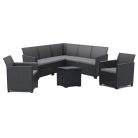 Claire IV 7 személyes kerti bútor garnitúra vigo tárolós asztallal