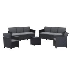   Claire IV 8 személyes kerti bútor garnitúra vigo tárolós asztallal