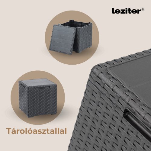 Claire IV Balcony kerti bútor garnitúra vigo tárolós asztallal