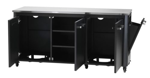 COZZE  3 részes kültéri konyha modul, integrált szemetessel (180cm)