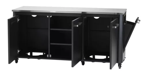 COZZE  3 részes kültéri konyha modul, integrált szemetessel (180cm)