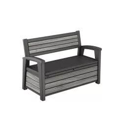 Decocoat műanyag kerti pad/tároló 227 L