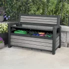 Decocoat műanyag kerti pad/tároló 227 L
