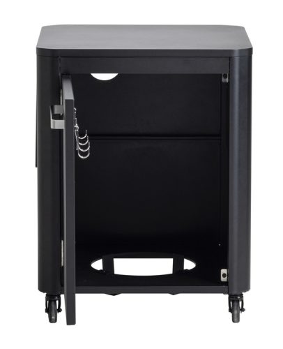 Cozze kültéri asztal, lehajtható oldalsó polcokkal (60cm)