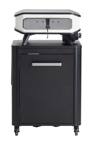 Cozze kültéri asztal, lehajtható oldalsó polcokkal (60cm)