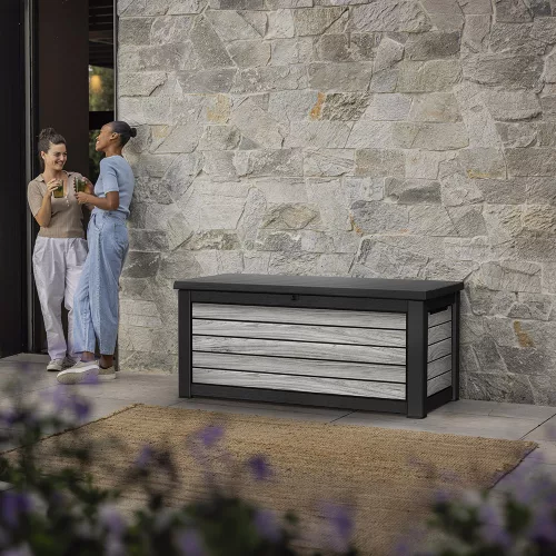 Decocoat műanyag kerti láda 630 l