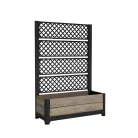 Deco tulip hátfallas virágláda 110l