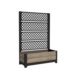 Deco tulip hátfallas virágláda 110l