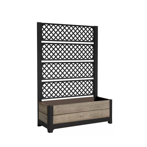 Deco tulip hátfallas virágláda 110l