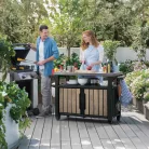 Decocoat unity műanyag xl kerti grill asztal 207l