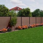 Fence evotech műanyag famintás kerítéspanel csomag