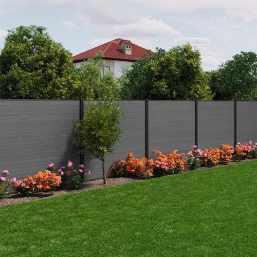 Fence evotech műanyag famintás kerítéspanel csomag