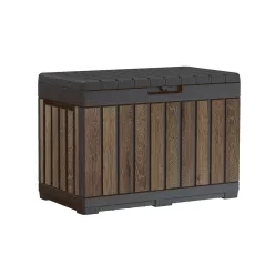 Decocoat kentwood műanyag kerti tároló 190l