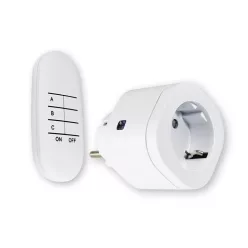 Commel remote socket single, range 30 m, 13A 3000W, 230 V~
