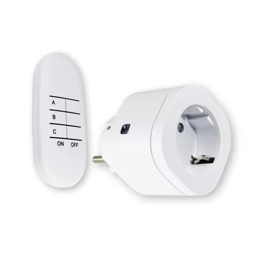 Commel remote socket single, range 30 m, 13A 3000W, 230 V~