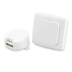 Commel wireless switch white