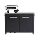 COZZE 2 részes kültéri konyha modul , integrált szemetessel (120cm)