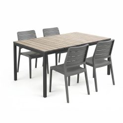 Porto Nova Prime 160 4+1 kerti bútor garnitúra szett