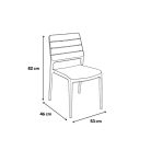 Porto Nova Prime 160 6+1 kerti bútor garnitúra szett