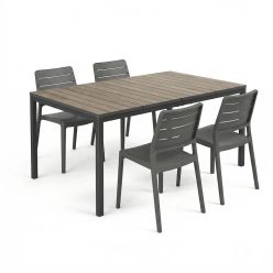 Porto Nova Prime 160 4+1 kerti bútor garnitúra szett