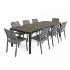 Porto Nova Prime 200 8+1 kerti bútor garnitúra szett