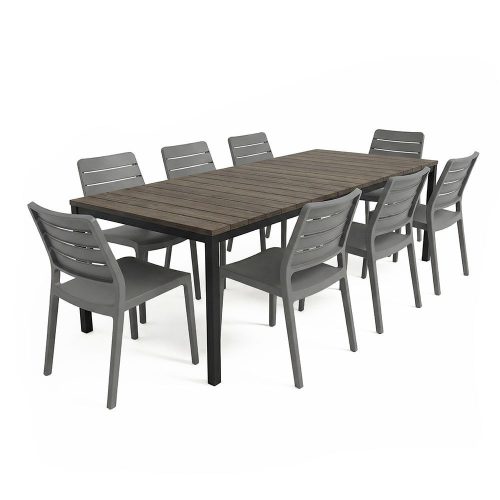 Porto Nova Prime 200 8+1 kerti bútor garnitúra szett