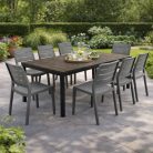 Porto Nova Prime 200 8+1 kerti bútor garnitúra szett