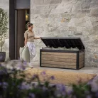 Decocoat műanyag kerti lád 570 l