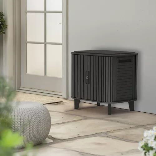 Garden luxe műanyag kültéri zárható szekrény