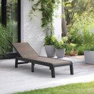 Porto műanyag kerti napozóágy párna nélkül