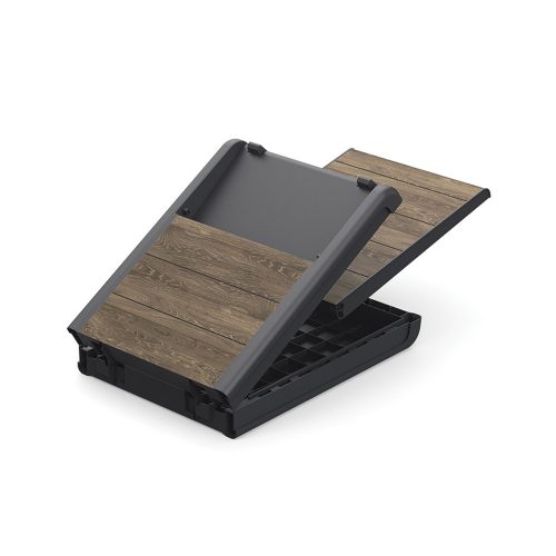 Porto műanyag kerti napozóágy párna nélkül