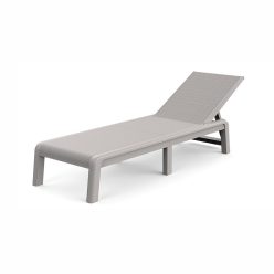 Atlas műanyag kerti napozóágy párna nélkül